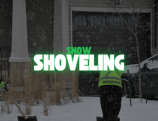 Snow shoveling service in Niagara by NLLC for residential sidewalks and commercial properties.